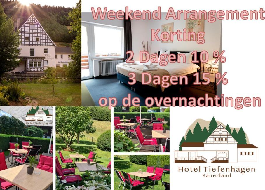 Hotel Tiefenhagen Sauerland Lennestadt Ngoại thất bức ảnh